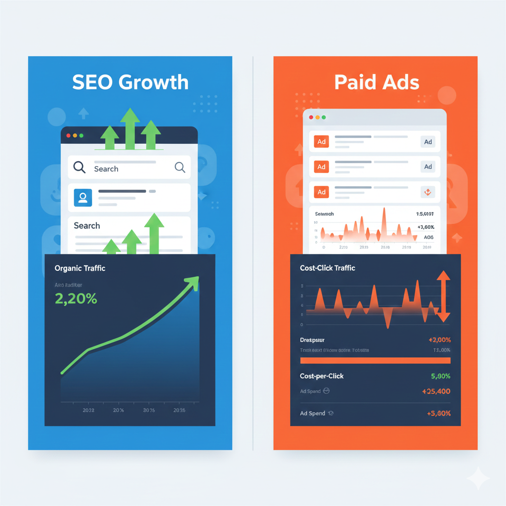 SEO vs Paid Ads: Which Is Better for Long-Term Business Growth?